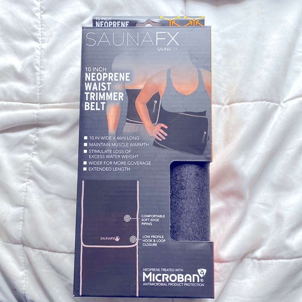 Waist trimmer belt
